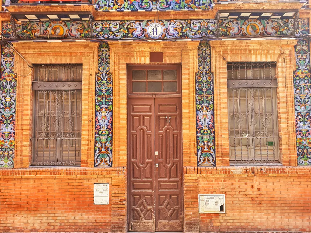 Walking around Triana in Seville